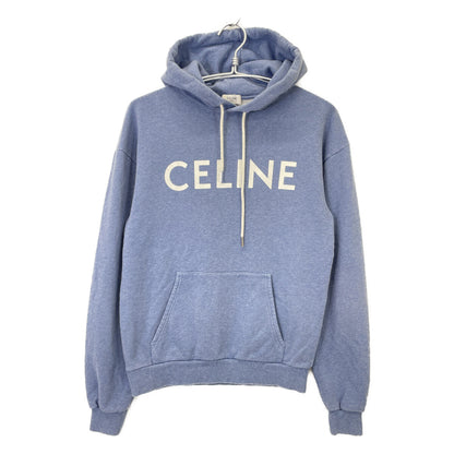 CELINE セリーヌ ﾌﾞﾙｰ 2Y369670Q ｸﾗｼｯｸﾛｺﾞﾙｰｽﾞﾌﾟﾙｵｰﾊﾞｰﾊﾟｰｶｰ トップス XXS