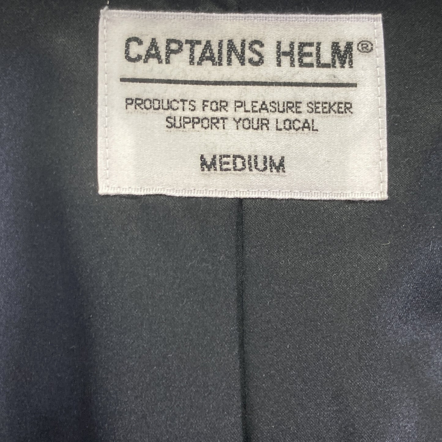 Captains Helm キャプテンズヘルム ﾅｲﾛﾝﾚｵﾊﾟｰﾄﾞ ｺｰﾁｼﾞｬｹｯﾄ ジャケット M