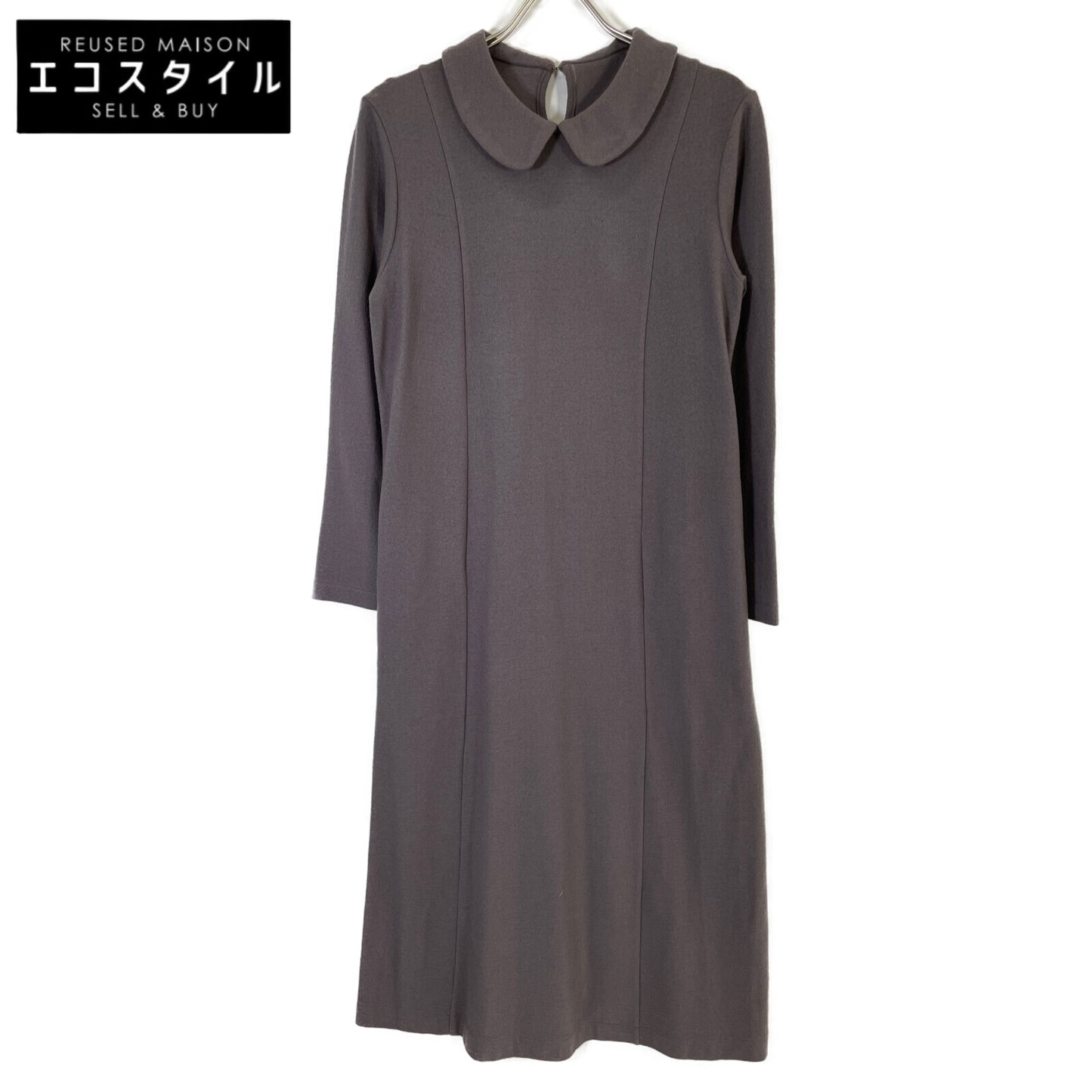 tricotCOMMEdesGARCONS トリココムデギャルソン 96年製 ﾊﾟｰﾌﾟﾙ ﾗｳﾝﾄﾞｶﾗｰ ｳｰﾙ ﾜﾝﾋﾟｰｽ ワンピース 表記無し