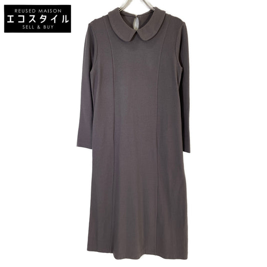 tricotCOMMEdesGARCONS トリココムデギャルソン 96年製 ﾊﾟｰﾌﾟﾙ ﾗｳﾝﾄﾞｶﾗｰ ｳｰﾙ ﾜﾝﾋﾟｰｽ ワンピース 表記無し