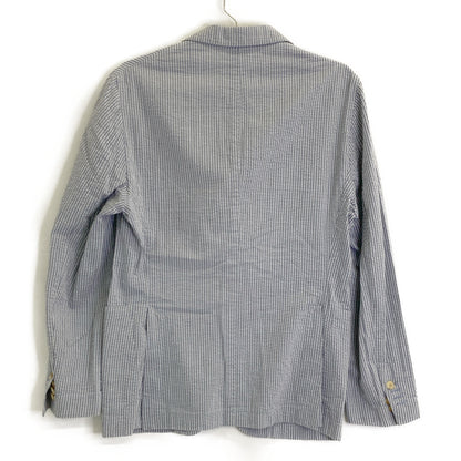 BOGLIOLI ボリオリ M1402I コットン ストライプ シアサッカージャケット ジャケット 46