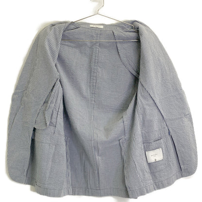 BOGLIOLI ボリオリ M1402I コットン ストライプ シアサッカージャケット ジャケット 46