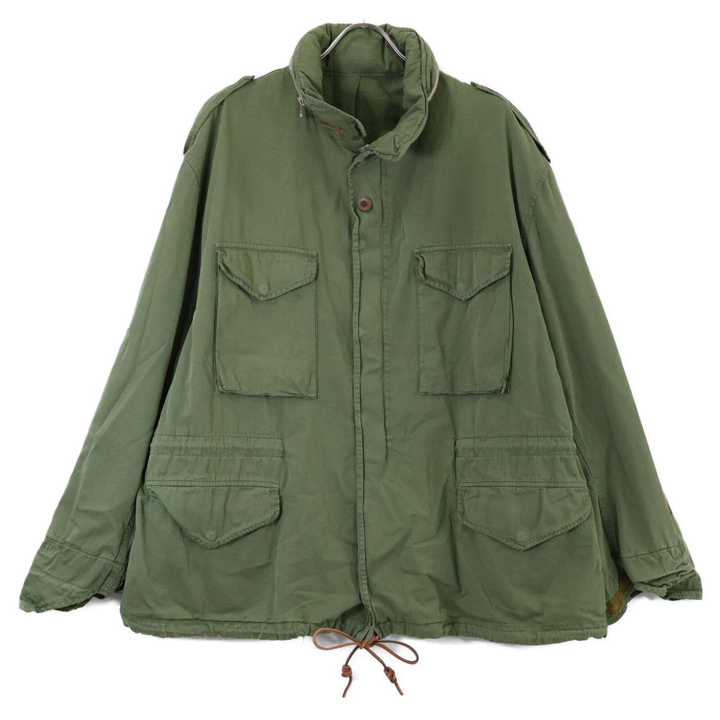 ALPHA INDUSTRIES アルファインダストリーズ SLAM JAM×424 ｸﾞﾘｰﾝ M-65 ﾐﾘﾀﾘｰ ﾌｨｰﾙﾄﾞｼﾞｬｹｯﾄ ジャケット M