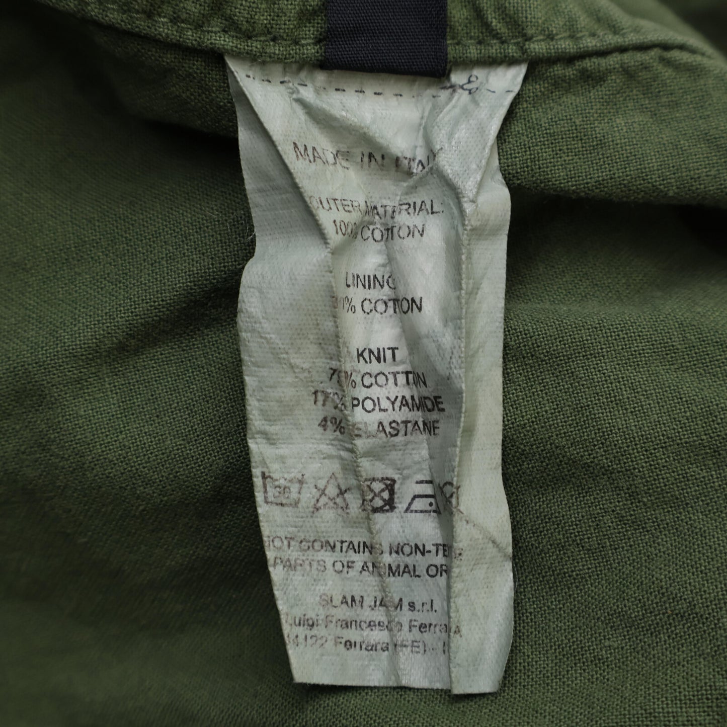 ALPHA INDUSTRIES アルファインダストリーズ SLAM JAM×424 ｸﾞﾘｰﾝ M-65 ﾐﾘﾀﾘｰ ﾌｨｰﾙﾄﾞｼﾞｬｹｯﾄ ジャケット M