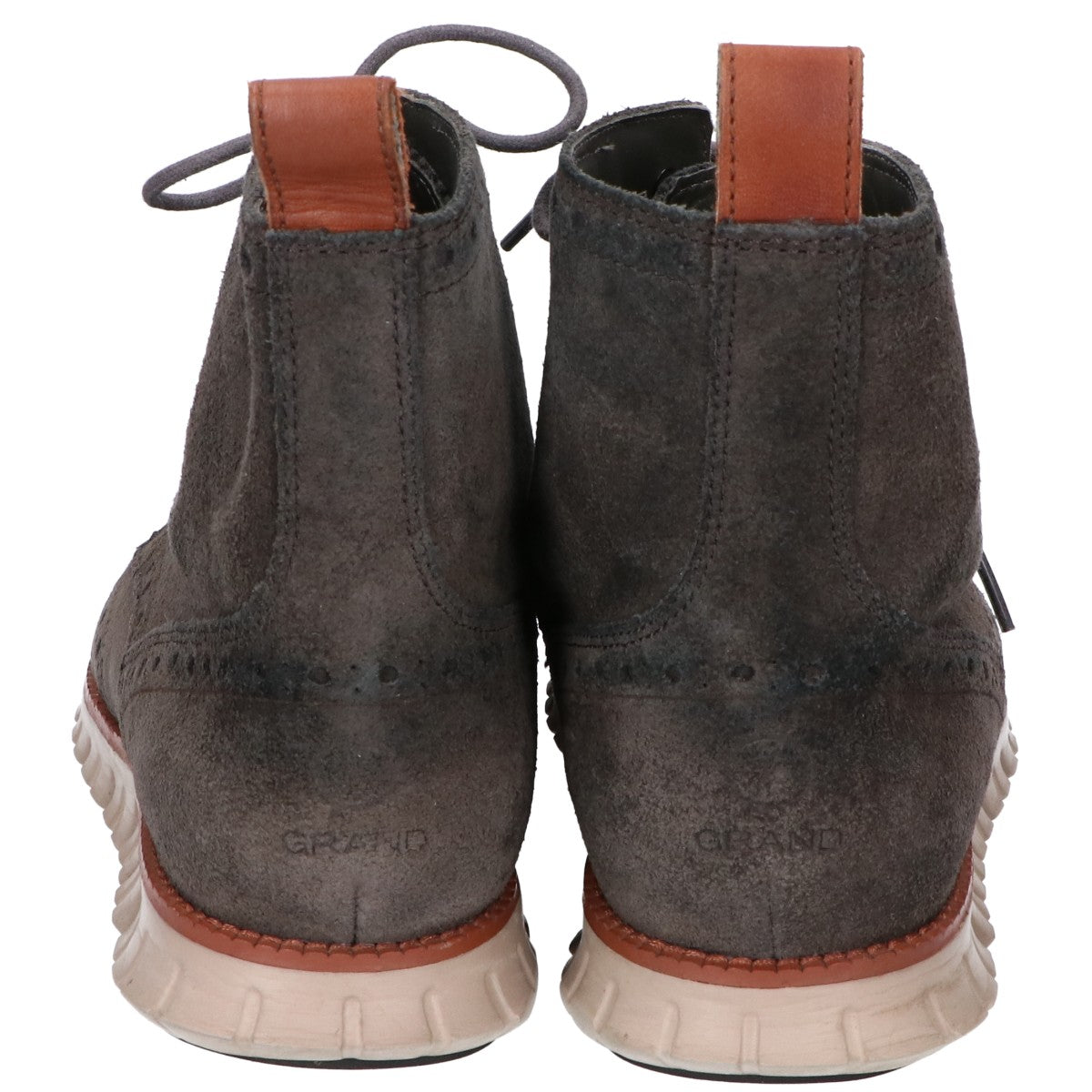 Cole Haan コールハーン C23302 スエード ゼログランド レースアップブーツ シューズ ８