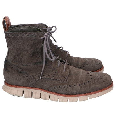 Cole Haan コールハーン C23302 スエード ゼログランド レースアップブーツ シューズ ８