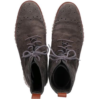 Cole Haan コールハーン C23302 スエード ゼログランド レースアップブーツ シューズ ８