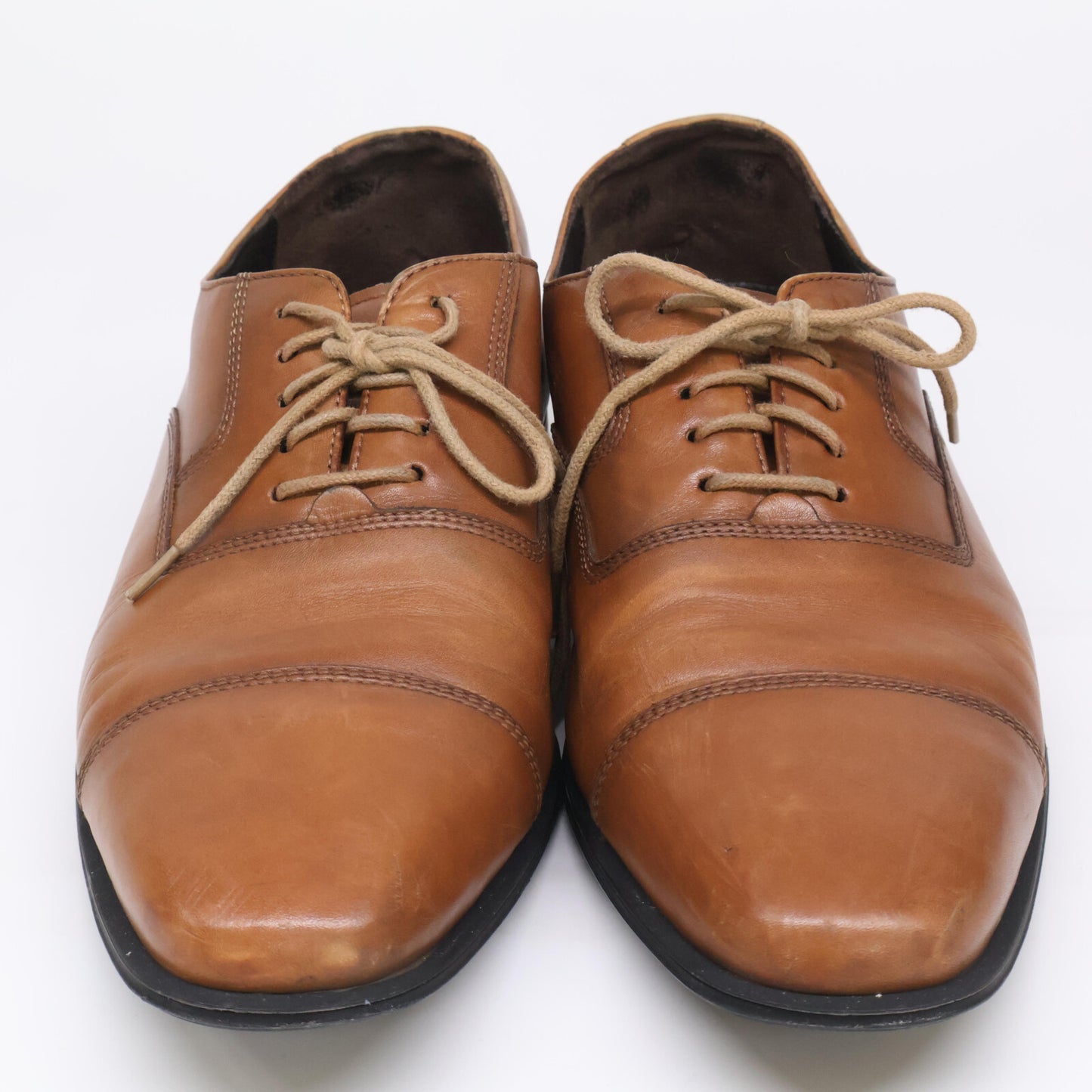 Cole Haan コールハーン C09425 BRITISH TAN 内羽根 ストレートチップ 革靴 シューズ 7.5