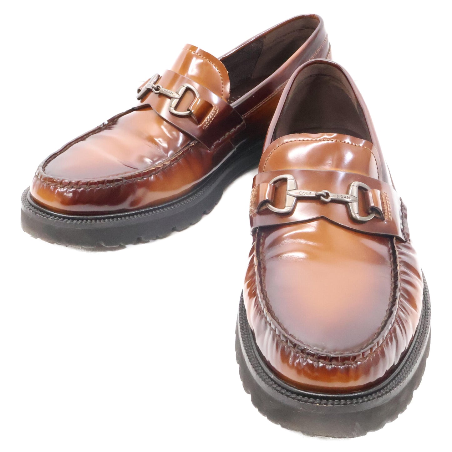 Cole Haan コールハーン 美品 C39134 アメリカンクラシックス ビット ローファー シューズ 8M