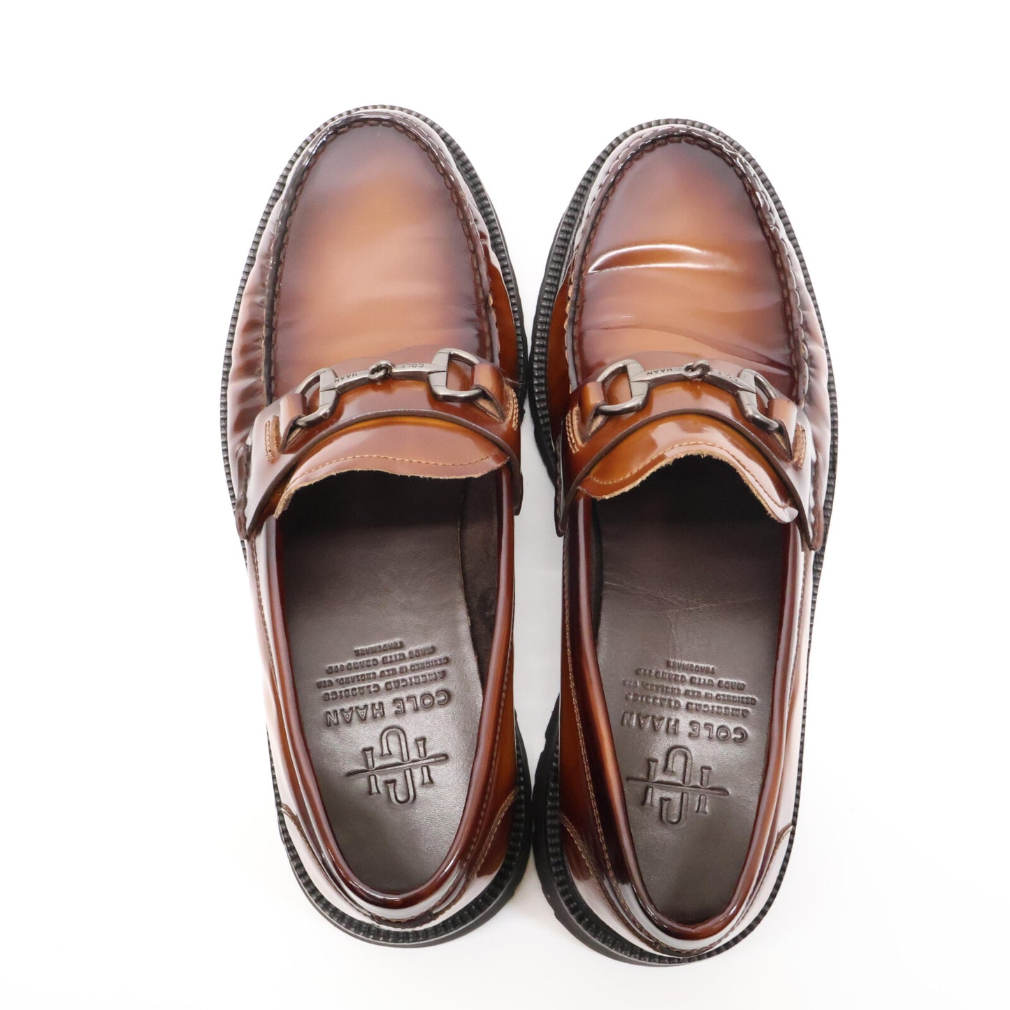 Cole Haan コールハーン 美品 C39134 アメリカンクラシックス ビット ローファー シューズ 8M