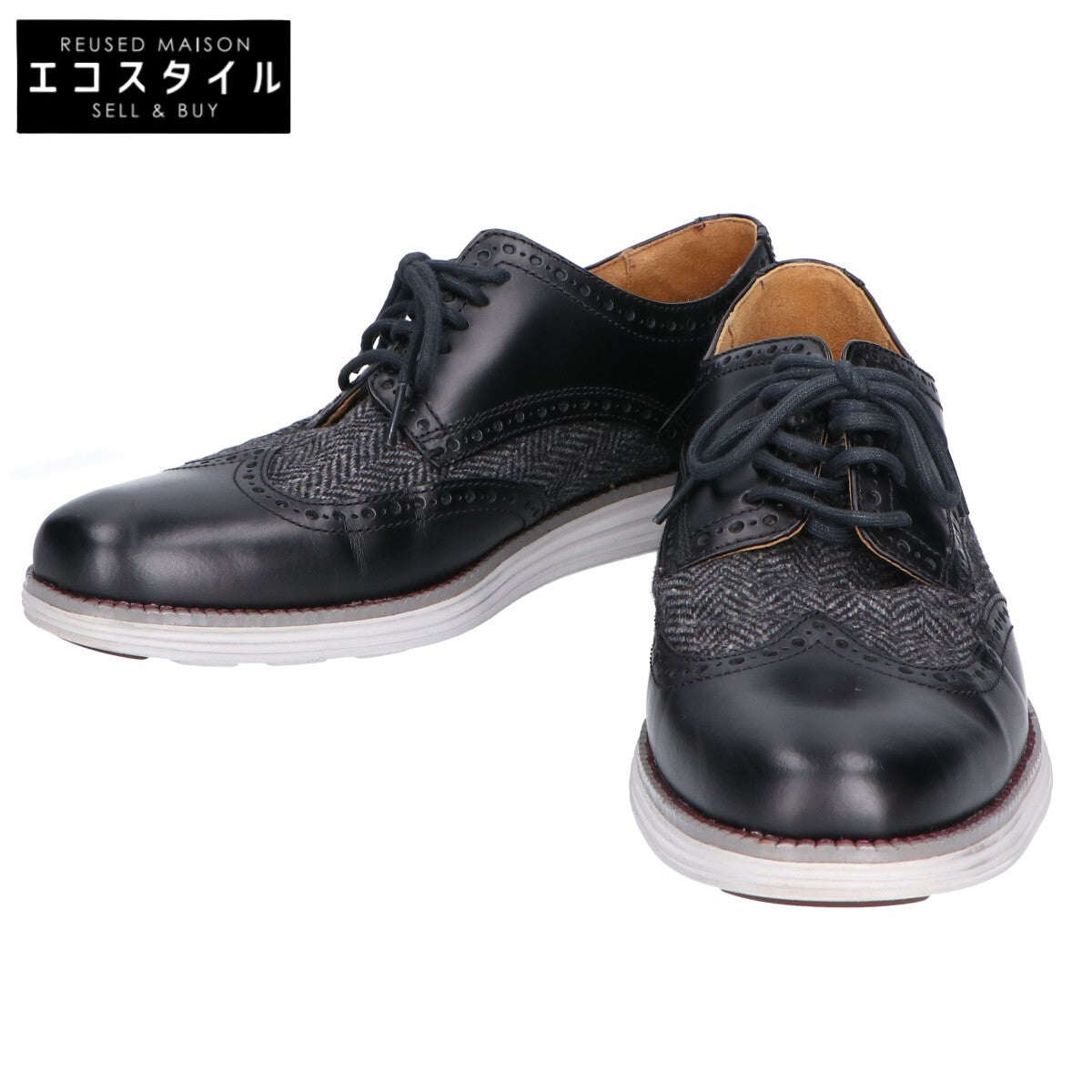 Cole Haan コールハーン 美品 C21687 オリジナルグランド ウィングチップ シューズ 8