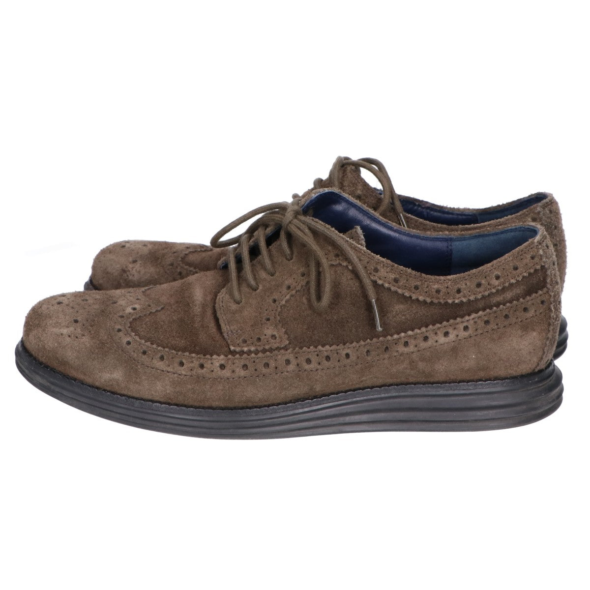 Cole Haan コールハーン 美品 C12591 LUNARGRAND ウイングチップ シューズ 8