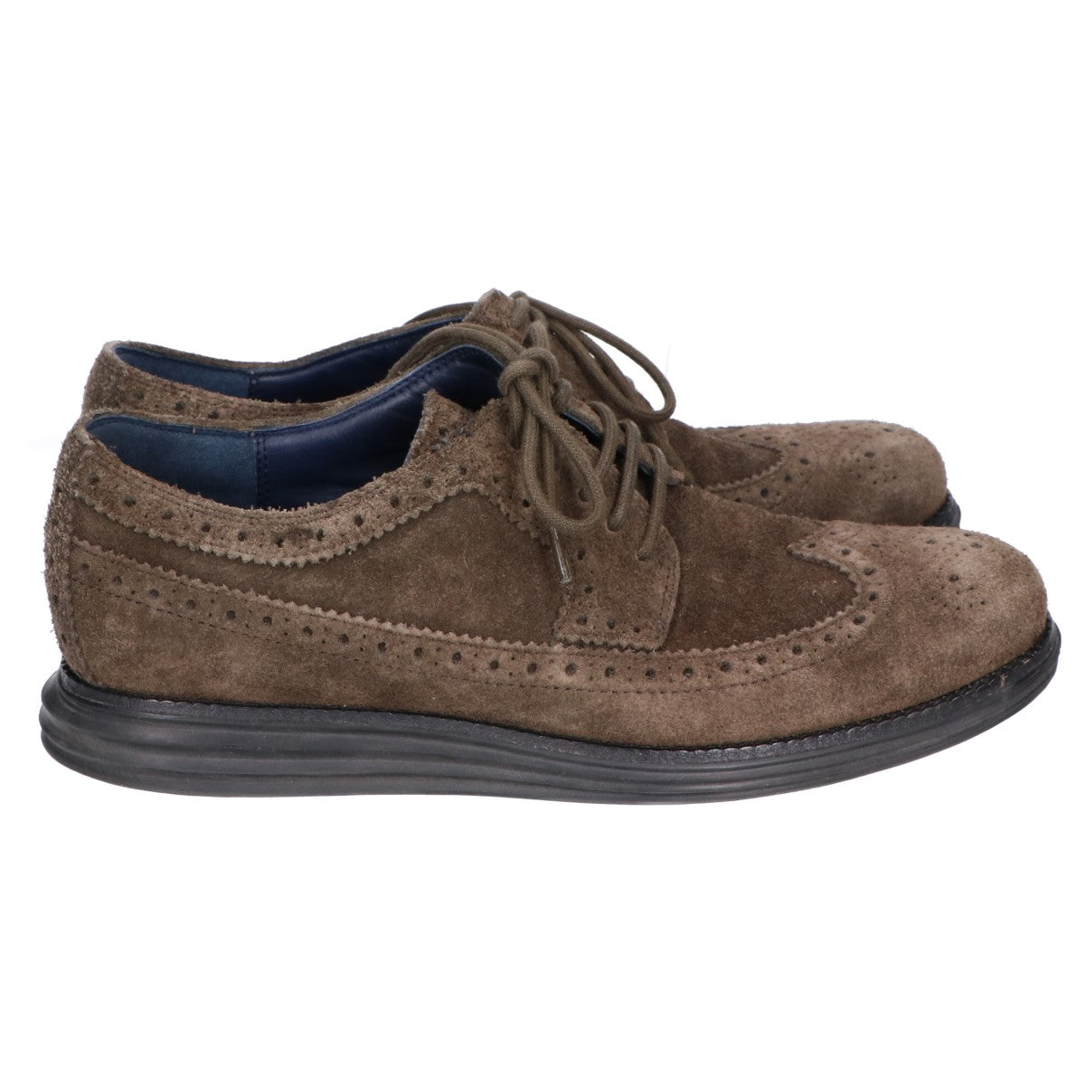 Cole Haan コールハーン 美品 C12591 LUNARGRAND ウイングチップ シューズ 8