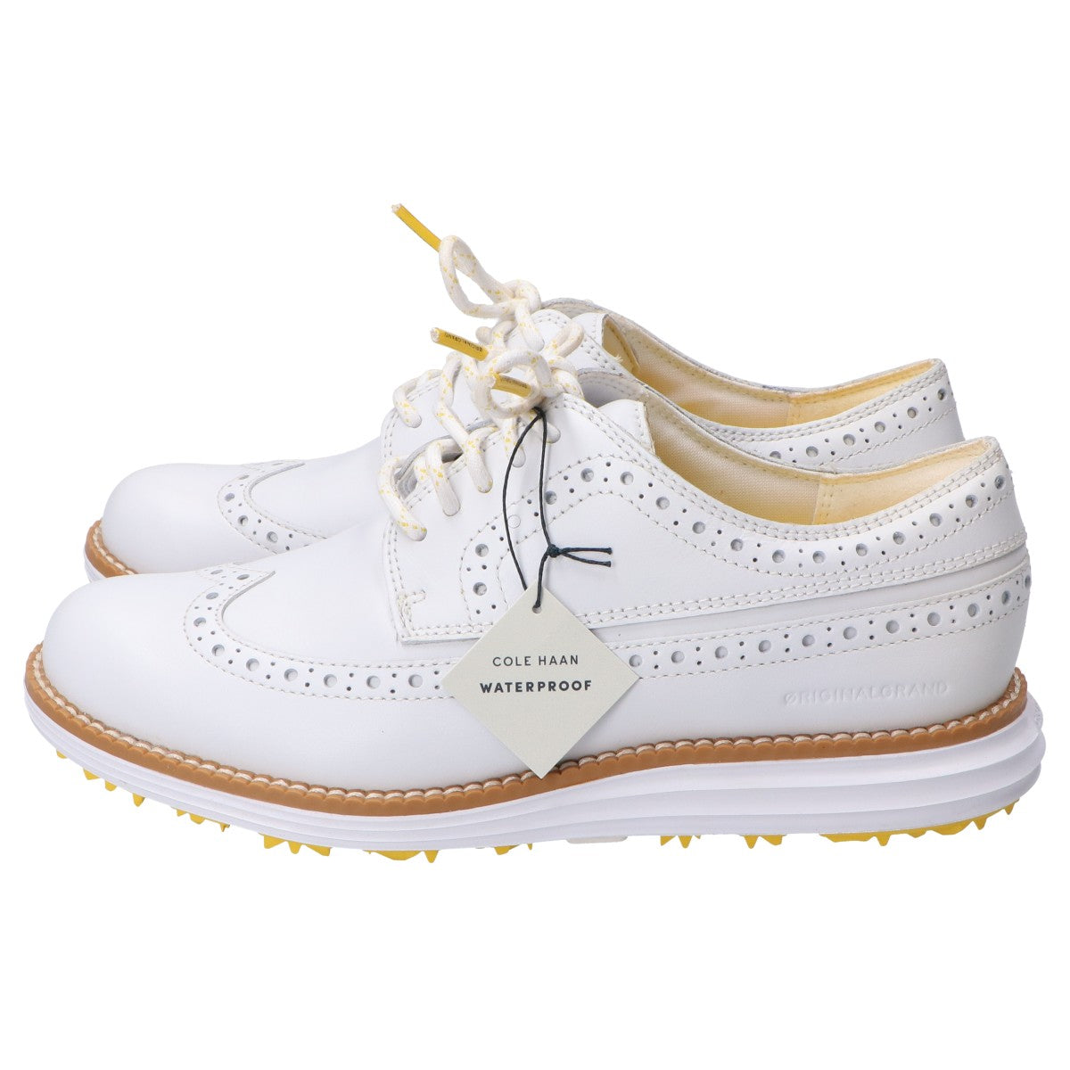 Cole Haan コールハーン 新品同様 W23091 オリジナルグランド ウィング オックスフォード ゴルフ シューズ 22.0