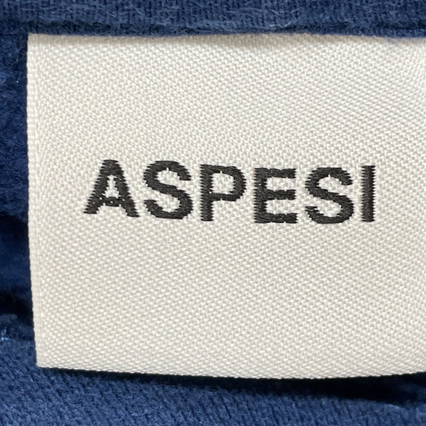 ASPESI アスペジ 04926AAY19L540 ﾌﾞﾙｰ ﾌﾟﾙｵｰﾊﾞｰ ﾊﾟｰｶｰ トップス S