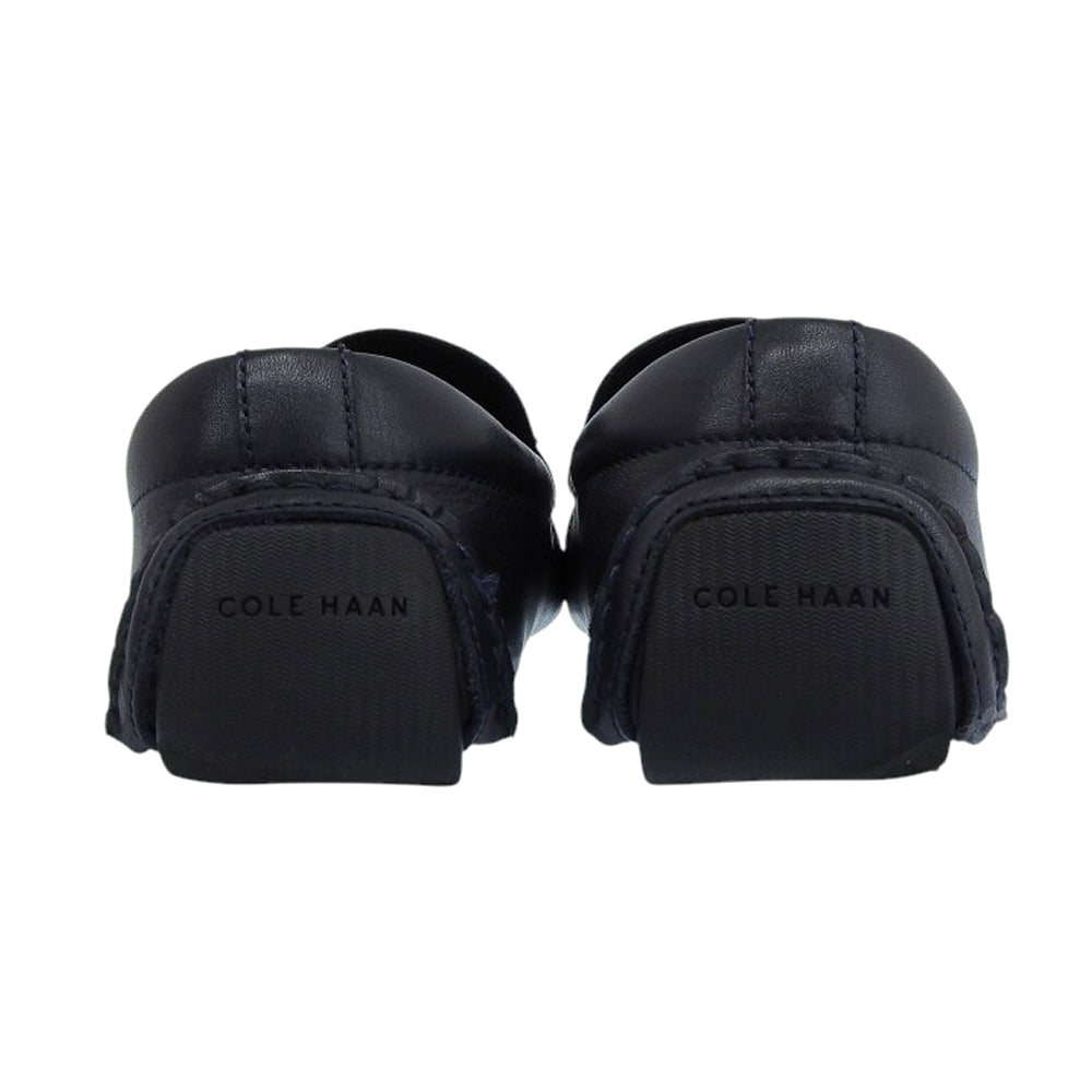 Cole Haan コールハーン 美品 グランド レーザービットドライバー シューズ メンズ ネイビー 25.5cm C38515 シューズ 8