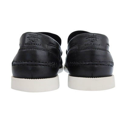 Cole Haan コールハーン 美品 アメリカンクラシックス ハンプトンローファー レザー シューズ メンズ 黒 ブラック 25cm C39761 シューズ 7 1/2