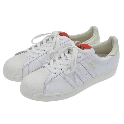 adidas アディダス 新品同様 SHELLTOE スニーカー シューズ メンズ ホワイト 28cm FW7624 シューズ 10(US)