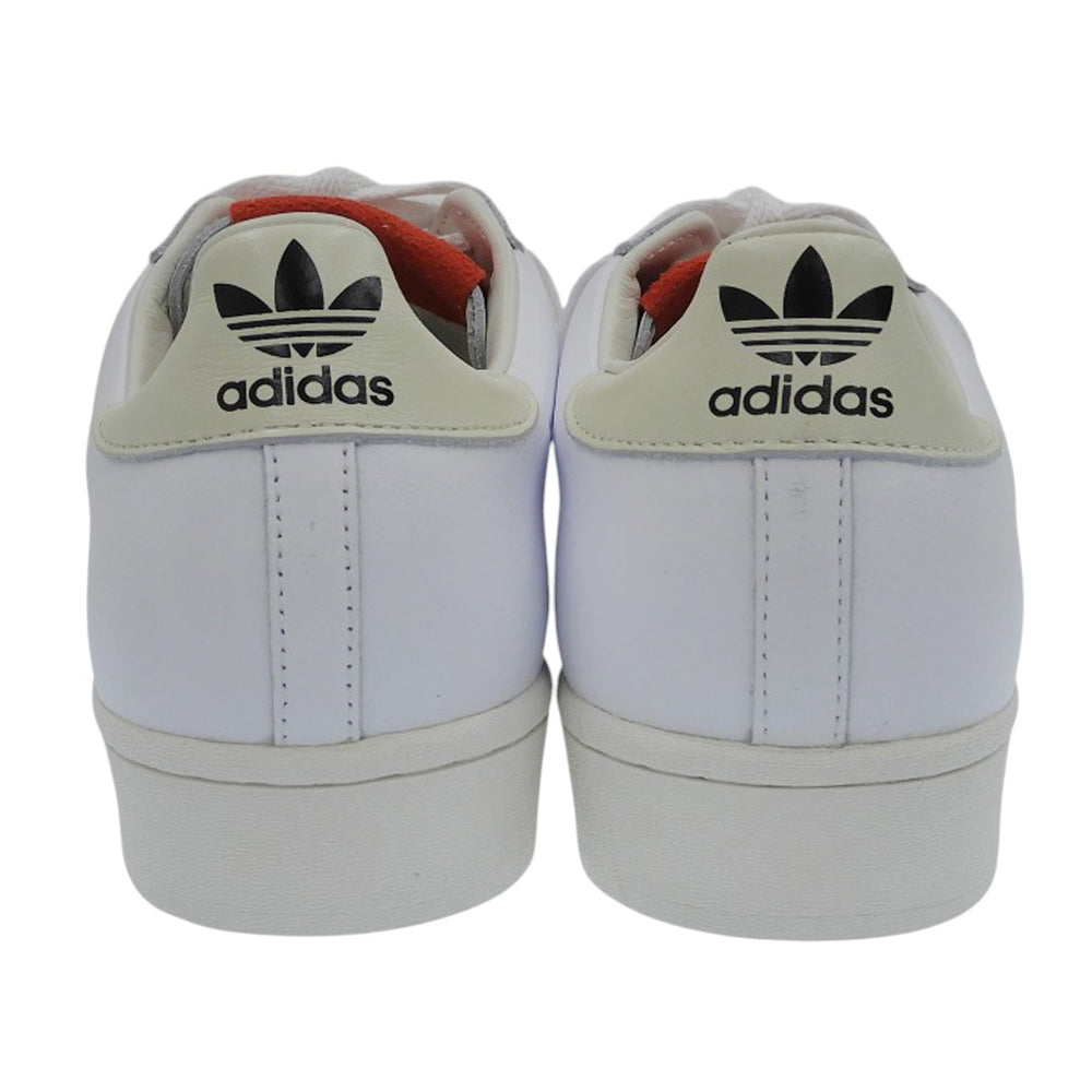 adidas アディダス 新品同様 SHELLTOE スニーカー シューズ メンズ ホワイト 28cm FW7624 シューズ 10(US)