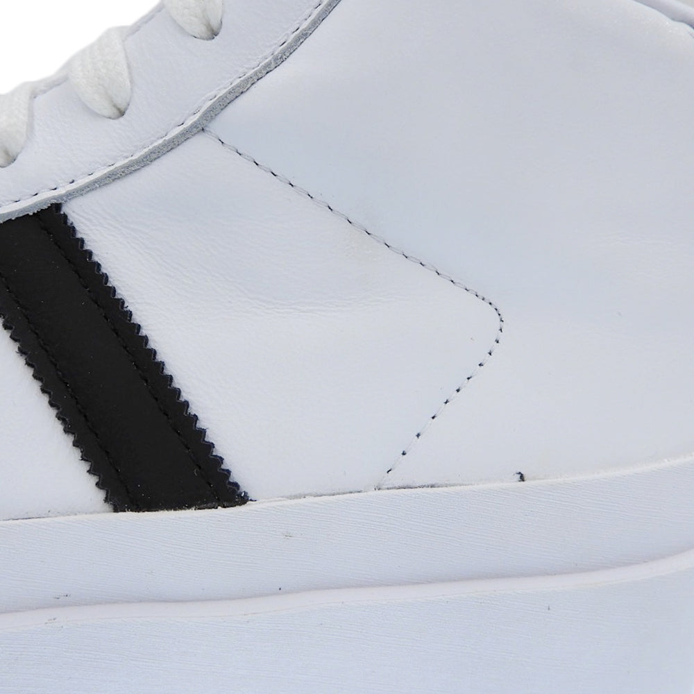 adidas アディダス 新品同様 Pro Model ハイカット スニーカー シューズ メンズ ホワイト 28.0cm FX6851 シューズ 10(US)