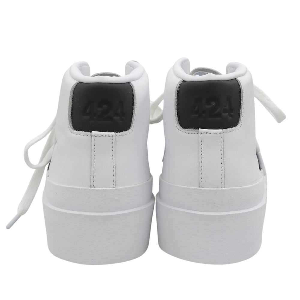 adidas アディダス 新品同様 Pro Model ハイカット スニーカー シューズ メンズ ホワイト 28.0cm FX6851 シューズ 10(US)