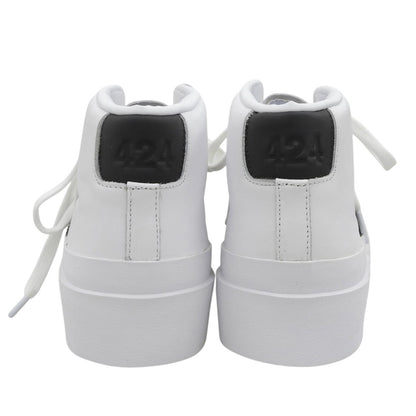 adidas アディダス 新品同様 Pro Model ハイカット スニーカー シューズ メンズ ホワイト 28.0cm FX6851 シューズ 10(US)