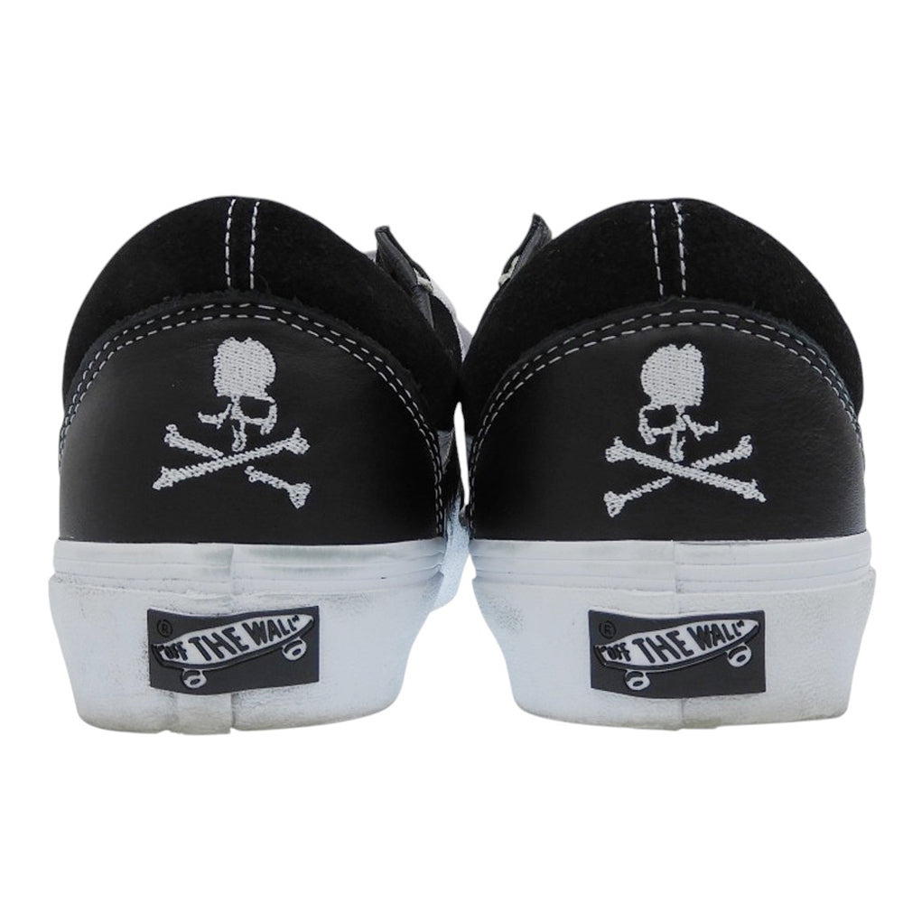 VANS バンズ 美品 オールド スクール ボルト スニーカー メンズ ブラック×ホワイト 28cm 721454 シューズ 43.0(EUR)