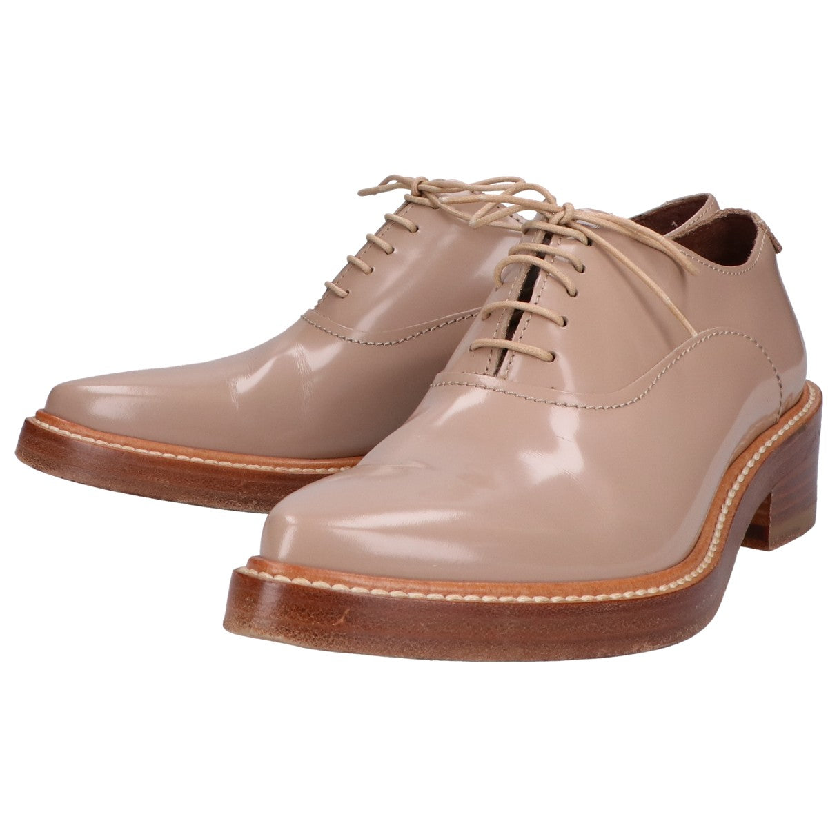 ACNE STUDIOS アクネ ストゥディオズ 【美品】ポインテッドトゥ レースアップ シューズ シューズ 36