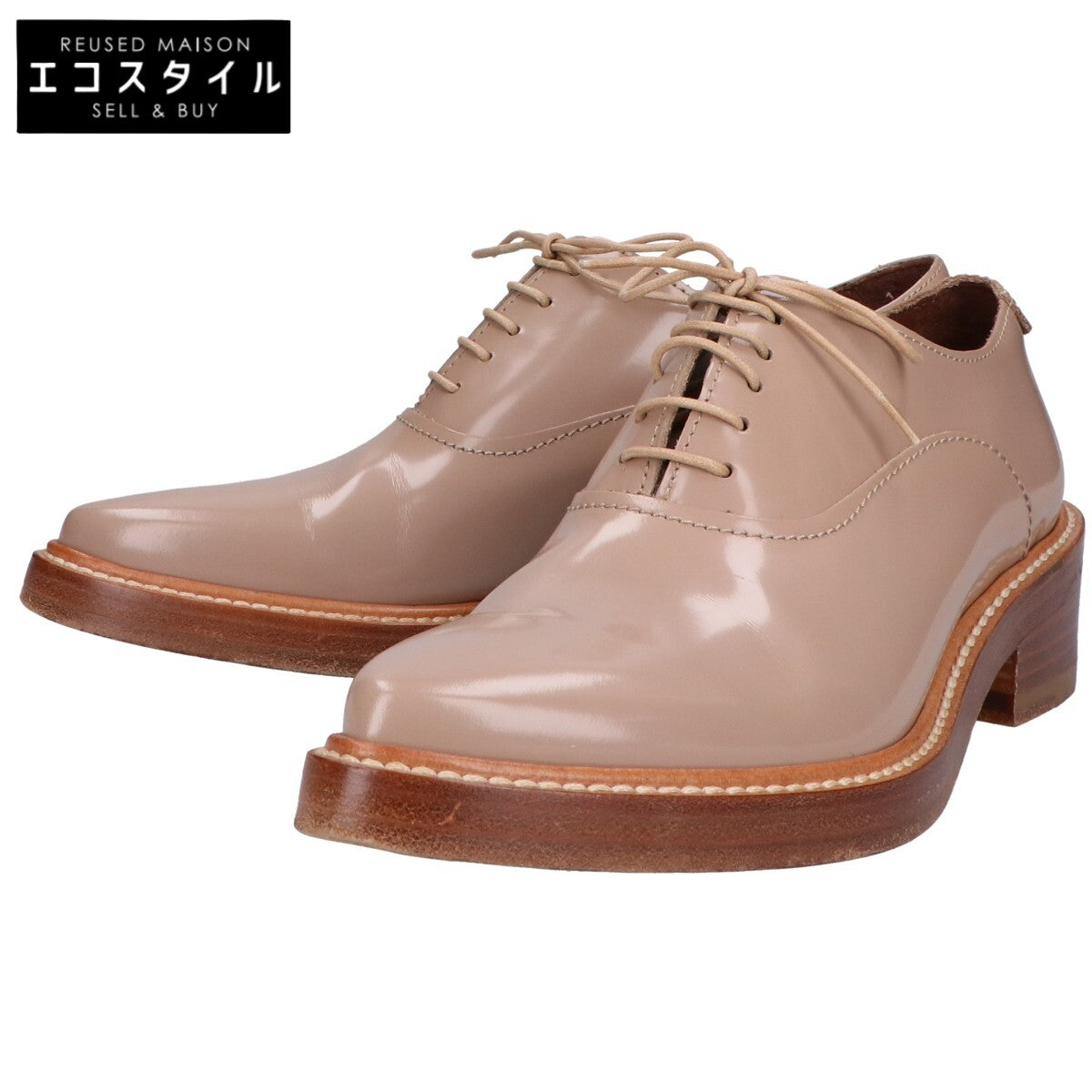 ACNE STUDIOS アクネ ストゥディオズ 【美品】ポインテッドトゥ レースアップ シューズ シューズ 36