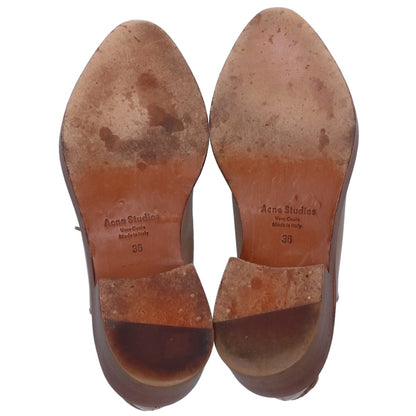 ACNE STUDIOS アクネ ストゥディオズ 【美品】ポインテッドトゥ レースアップ シューズ シューズ 36