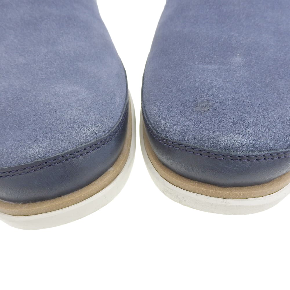 Cole Haan コールハーン 美品 グランドプロ ストローポイント ツインゴア シューズ メンズ ブルー 8M C41877 シューズ 8M