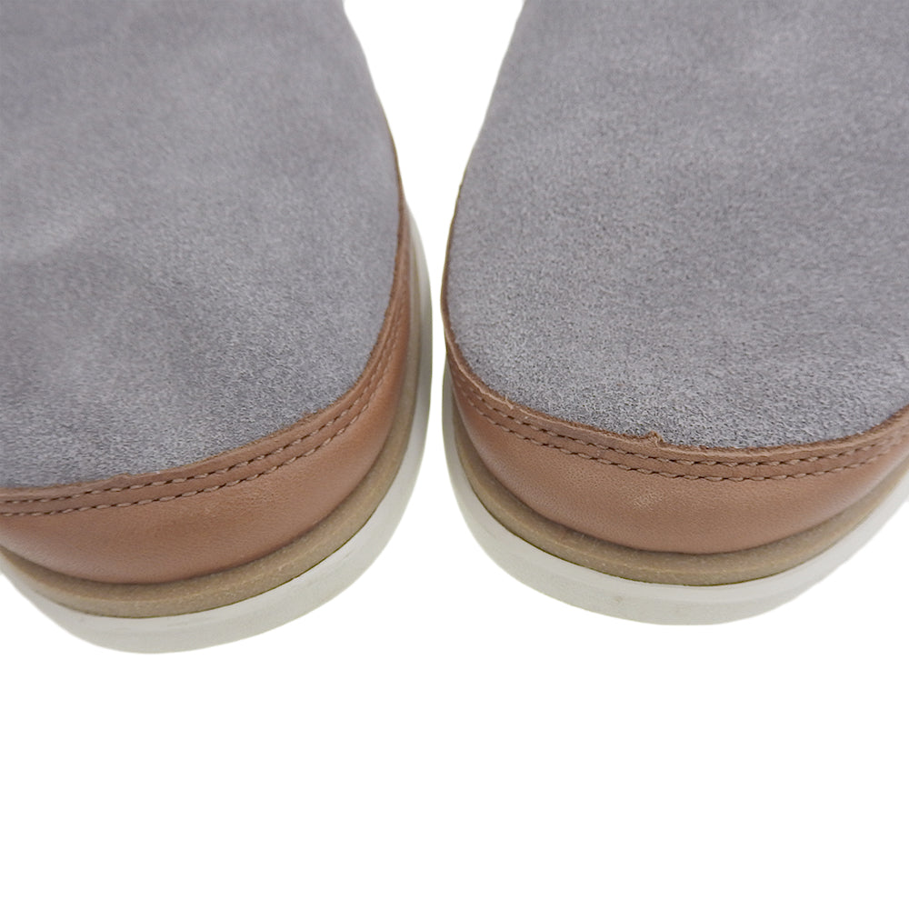 Cole Haan コールハーン 新品同様 グランドプロ ストローポイント ツインゴア シューズ メンズ グレー 8M C41875 シューズ 8M