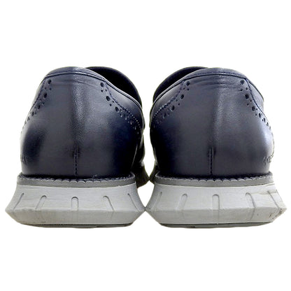 Cole Haan コールハーン 美品 ゼログランド リマスタード ペニーローファー シューズ メンズ ネイビー 8M C40534 シューズ 8M
