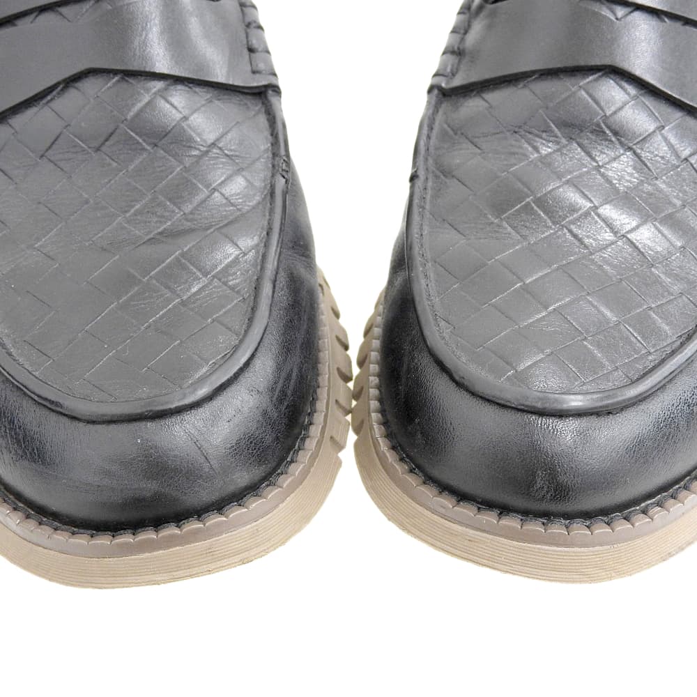 Cole Haan コールハーン 美品 ゼログランド リマスタード ペニーローファー シューズ メンズ 黒 ブラック 8M C40532 シューズ 8M