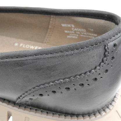 Cole Haan コールハーン 美品 ゼログランド リマスタード ペニーローファー シューズ メンズ 黒 ブラック 8M C40532 シューズ 8M