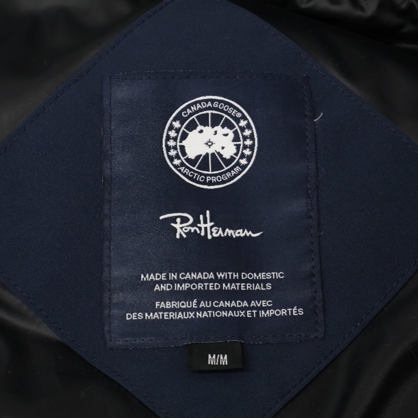 CANADA GOOSE カナダグース 4154MH ×ロンハーマン10周年記念別注 ダウンベスト ベスト M