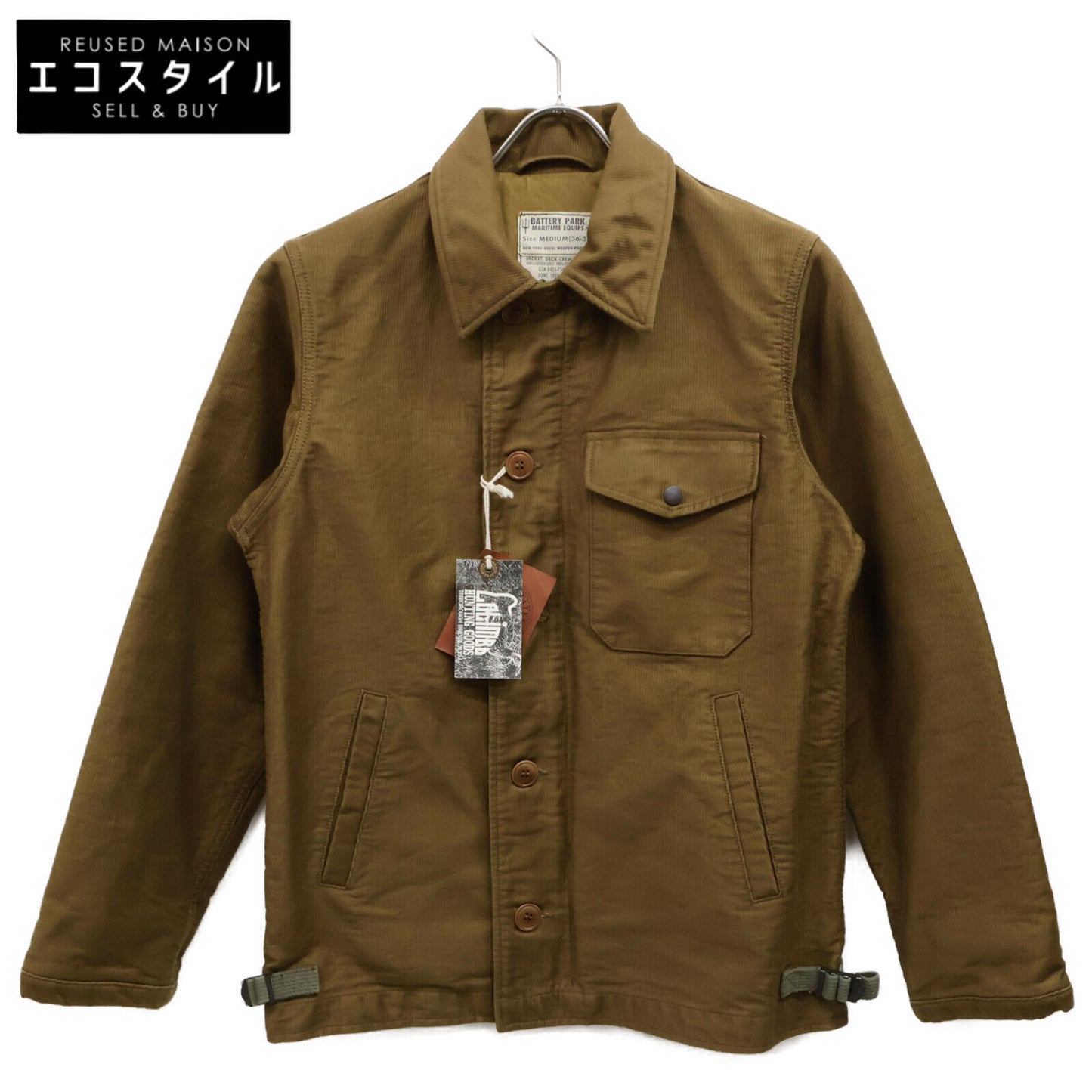 COLIMBO コリンボ 美品 ZZ-0108 SHIPPIERKE LIGHT DECK JACKET ジャケット M