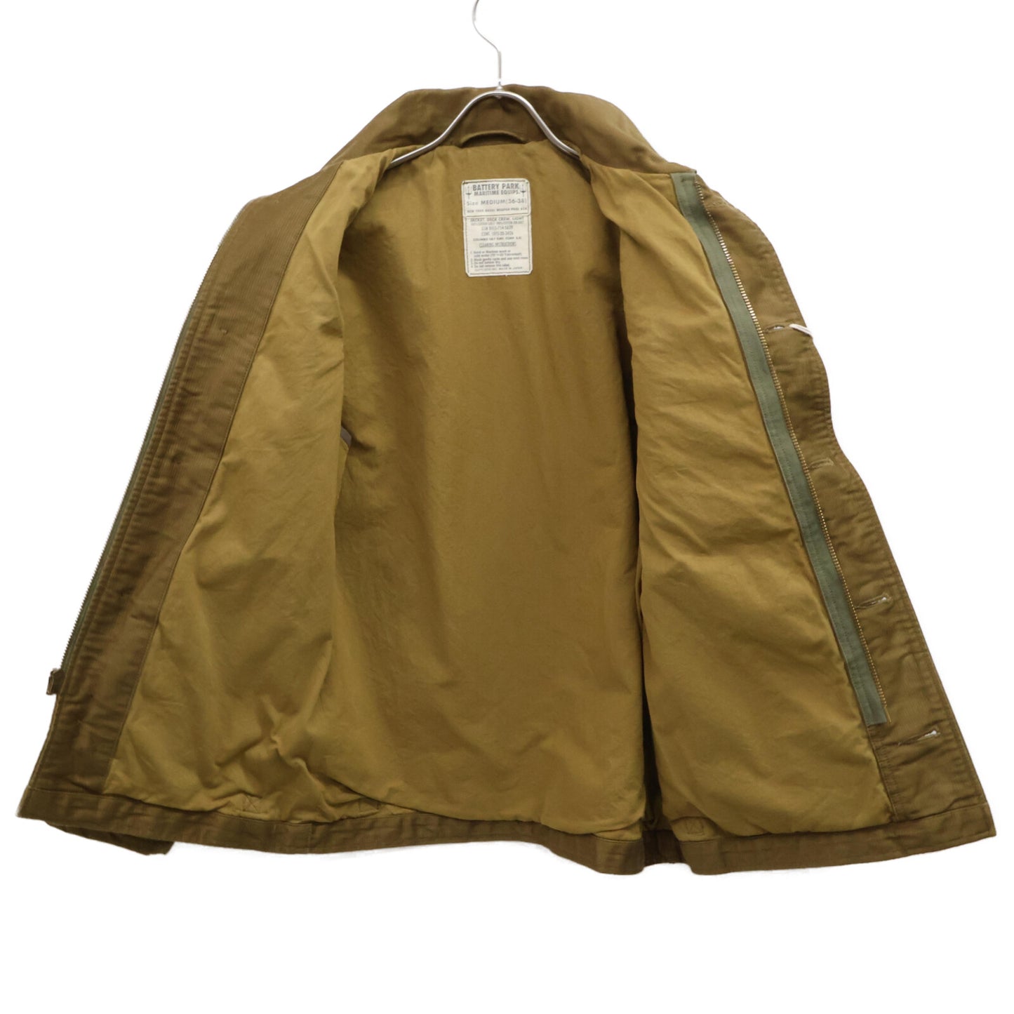 COLIMBO コリンボ 美品 ZZ-0108 SHIPPIERKE LIGHT DECK JACKET ジャケット M