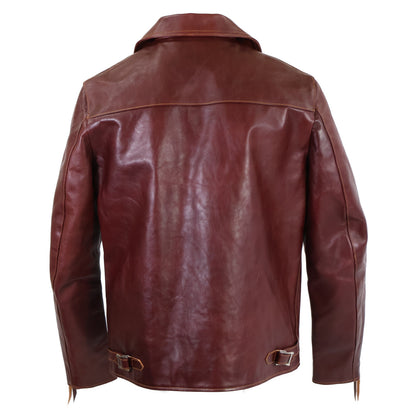 DOUBLE HELIX ダブルヘリックス 【新品同様】Dodecagon ホースハイド ダブルライダース ジャケット 44