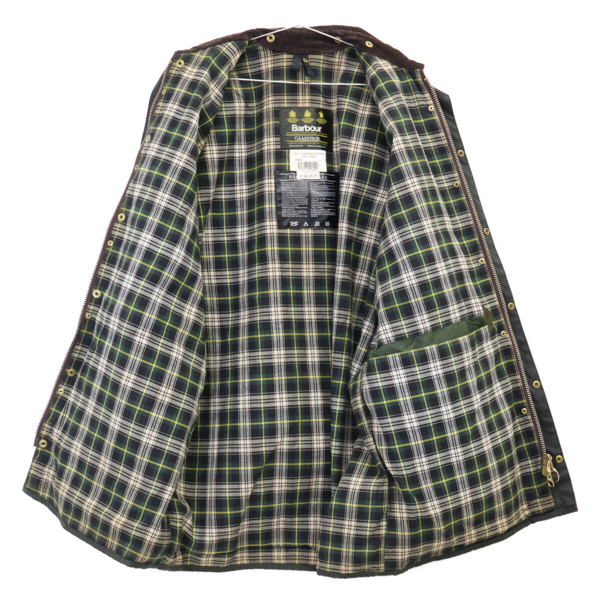 Barbour バブアー 96年製 A123 ゲームフェア 3ワラント オイルドジャケット ジャケット C40/102CM