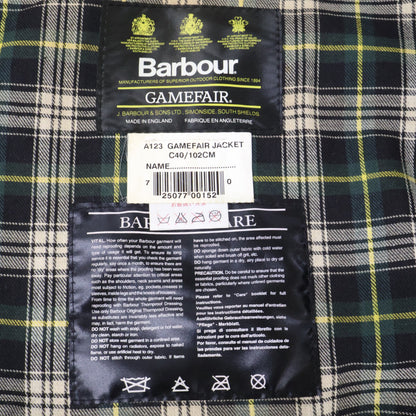 Barbour バブアー 96年製 A123 ゲームフェア 3ワラント オイルドジャケット ジャケット C40/102CM