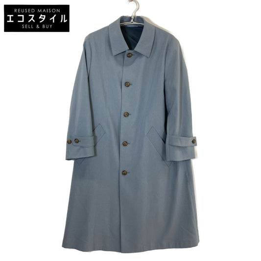 COMME CA MEN コムサメン 24年 ﾌﾞﾙｰ 07-17MG02 ｴｱﾘｰｺｰﾄ コート M