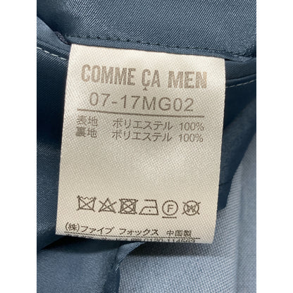 COMME CA MEN コムサメン 24年 ﾌﾞﾙｰ 07-17MG02 ｴｱﾘｰｺｰﾄ コート M