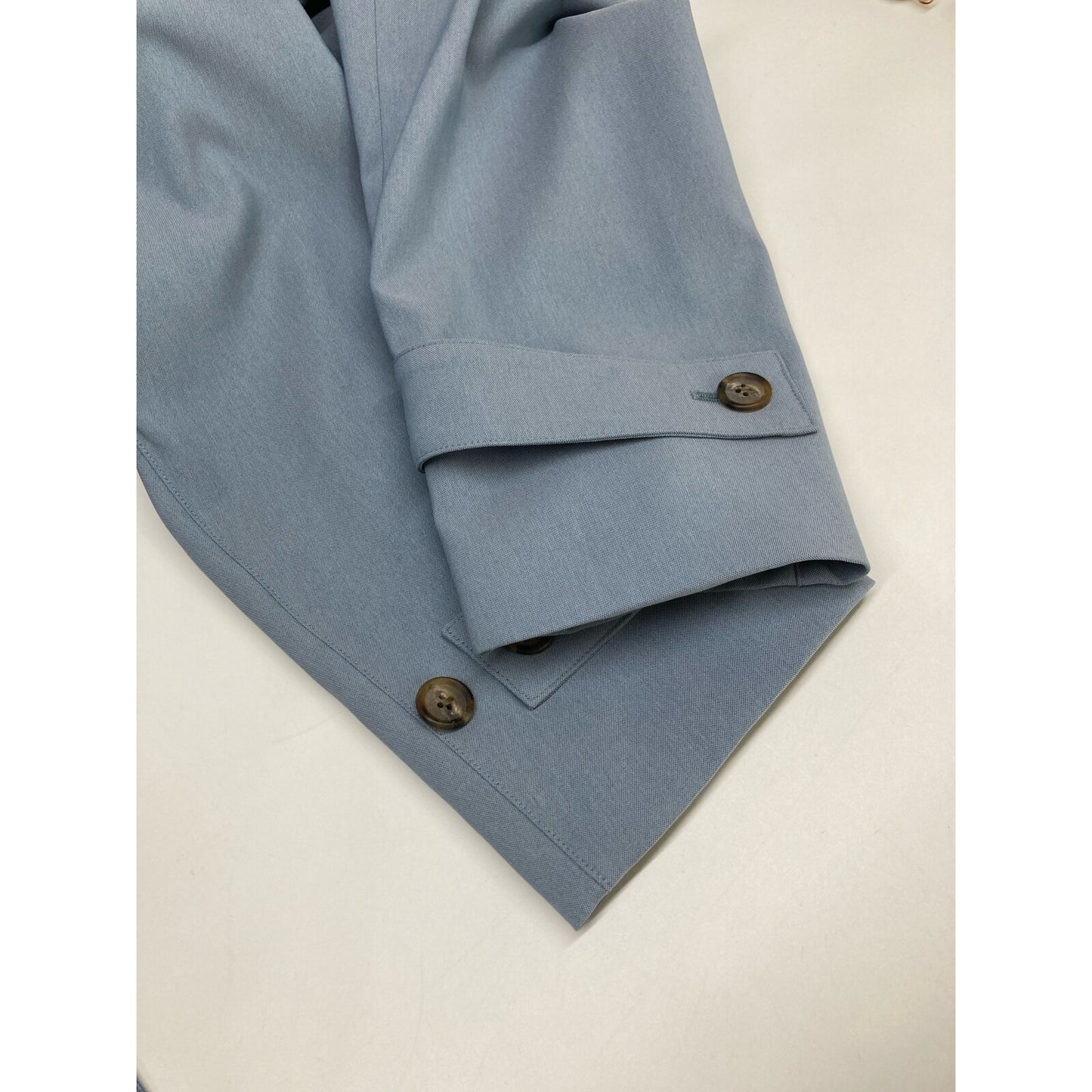 COMME CA MEN コムサメン 24年 ﾌﾞﾙｰ 07-17MG02 ｴｱﾘｰｺｰﾄ コート M