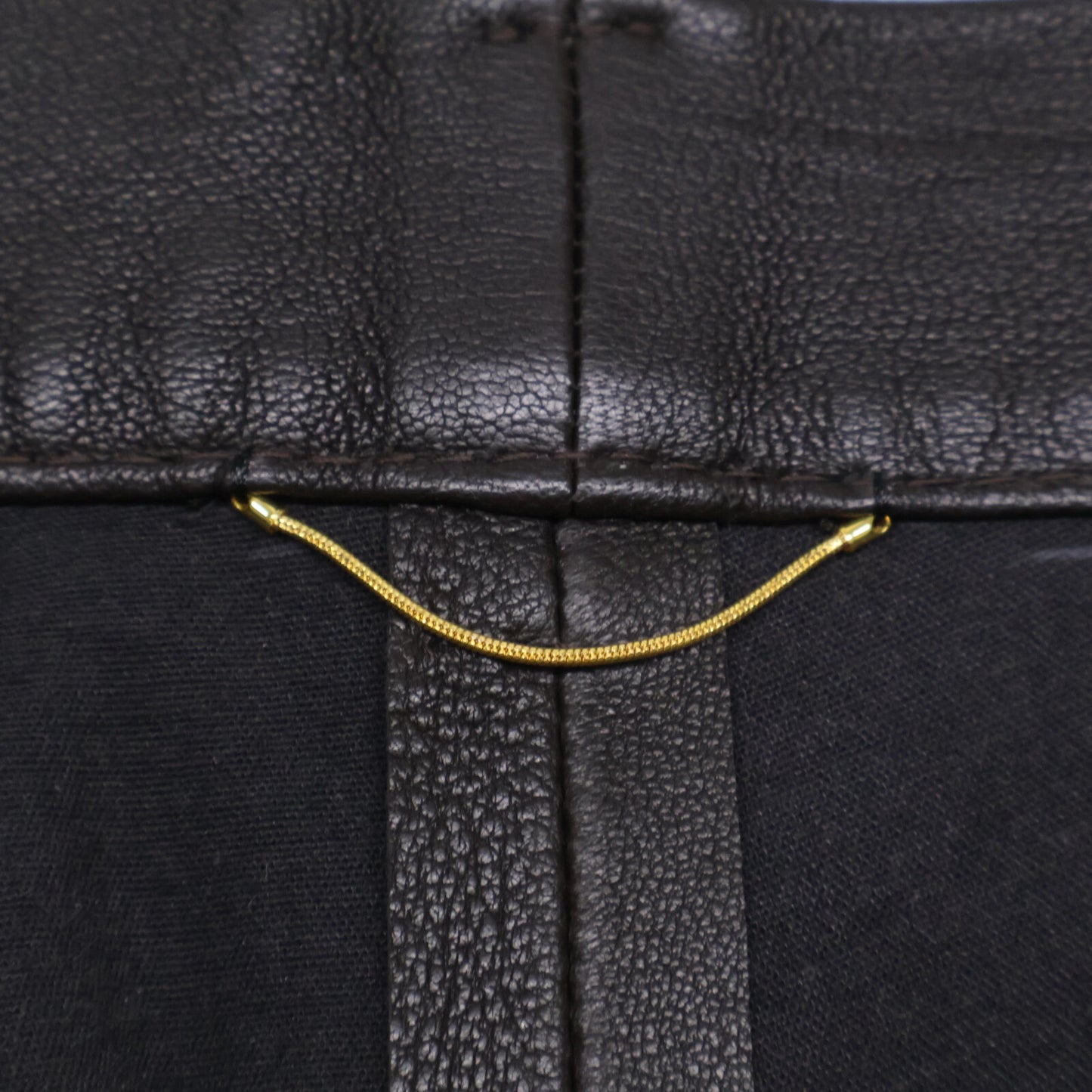 Deuxieme Classe ドゥーズィエムクラス ﾌﾞﾗｳﾝ ﾚｻﾞｰ ﾊﾟﾝﾂ ボトムス 36