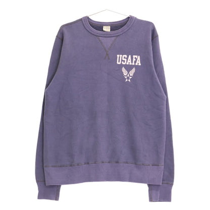 BUZZ RICKSON'S バズリクソンズ ﾈｲﾋﾞｰ 前V ﾂｰﾄｰﾝ USAFAｽｳｪｯﾄ トップス L