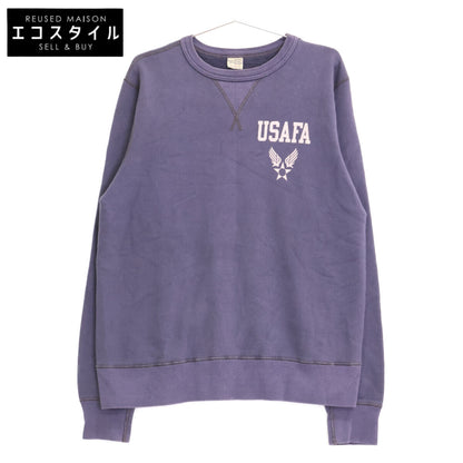 BUZZ RICKSON'S バズリクソンズ ﾈｲﾋﾞｰ 前V ﾂｰﾄｰﾝ USAFAｽｳｪｯﾄ トップス L