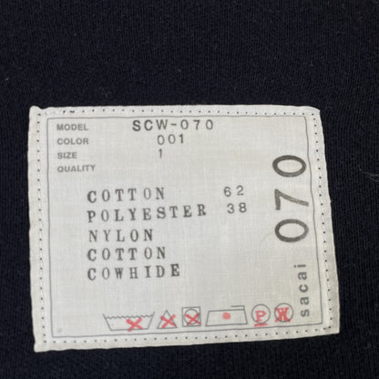 sacai サカイ SCW-070 Sponge Sweat X Ma-1 ｼﾞｯﾌﾟﾌｰﾃﾞｨ トップス 1