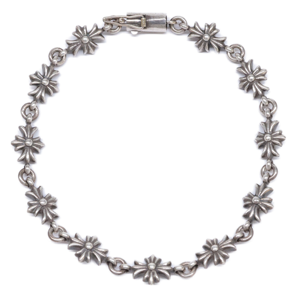 Chrome Hearts クロムハーツ 925 11リンク タイニーE CHプラス ブレスレット