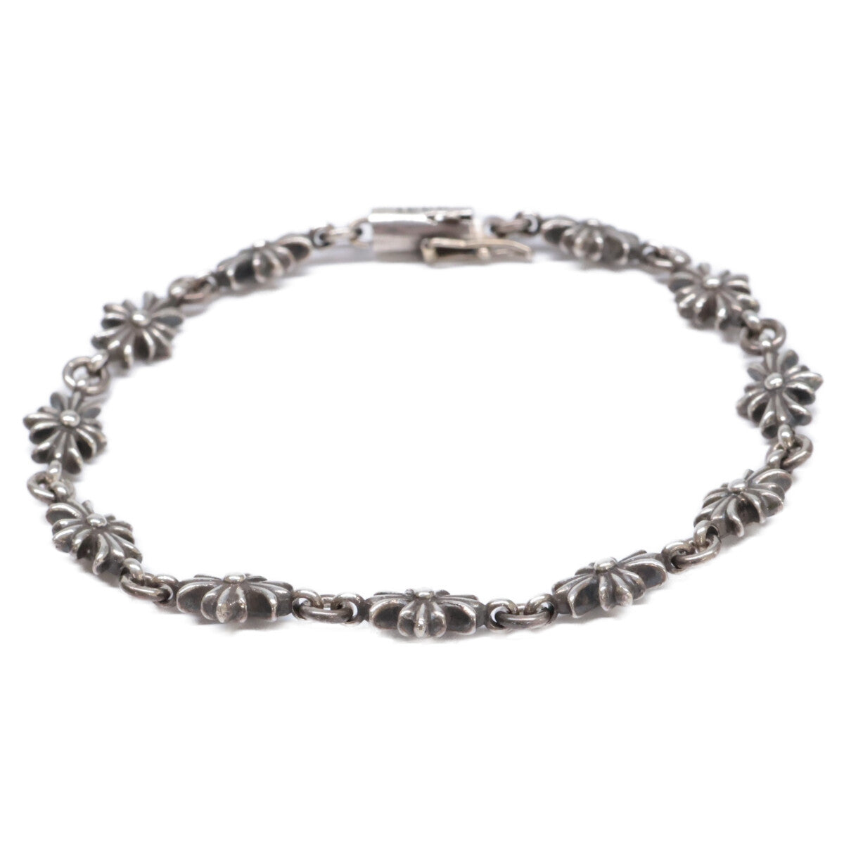 Chrome Hearts クロムハーツ 925 11リンク タイニーE CHプラス ブレスレット